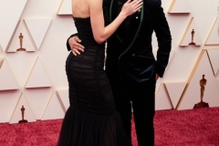 Wilmer Valderrama arrives with guest on the red carpet of the 94th Oscars® at the Dolby Theatre at Ovation Hollywood in Los Angeles, CA, on Sunday, March 27, 2022.