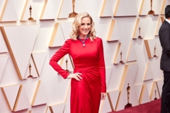 Marlee Matlin arrives on the red carpet of the 94th Oscars® at the Dolby Theatre at Ovation Hollywood in Los Angeles, CA, on Sunday, March 27, 2022.