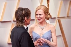 Keith Urban and Nicole Kidman arrive on the red carpet of the 94th Oscars® at the Dolby Theatre at Ovation Hollywood in Los Angeles, CA, on Sunday, March 27, 2022.