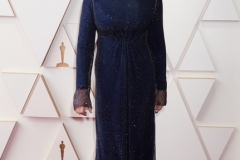 Jamie Lee Curtis arrives on the red carpet of the 94th Oscars® at the Dolby Theatre at Ovation Hollywood in Los Angeles, CA, on Sunday, March 27, 2022.