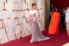 Zendaya arrives on the red carpet of the 94th Oscars® at the Dolby Theatre at Ovation Hollywood in Los Angeles, CA, on Sunday, March 27, 2022.