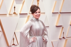 Oscar® nominee Olivia Colman arrives on the red carpet of the 94th Oscars® at the Dolby Theatre at Ovation Hollywood in Los Angeles, CA, on Sunday, March 27, 2022.