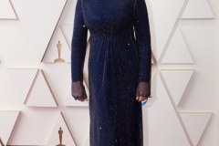 Jamie Lee Curtis arrives on the red carpet of the 94th Oscars® at the Dolby Theatre at Ovation Hollywood in Los Angeles, CA, on Sunday, March 27, 2022.