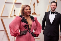 Serena Williams arrives on the red carpet of the 94th Oscars® at the Dolby Theatre at Ovation Hollywood in Los Angeles, CA, on Sunday, March 27, 2022.