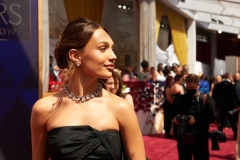 Maddie Ziegler arrives on the red carpet of the 94th Oscars® at the Dolby Theatre at Ovation Hollywood in Los Angeles, CA, on Sunday, March 27, 2022.