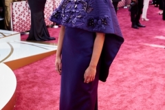 Naomi Scott arrives on the red carpet of the 94th Oscars® at the Dolby Theatre at Ovation Hollywood in Los Angeles, CA, on Sunday, March 27, 2022.