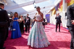 Saniyya Sidney arrives on the red carpet of the 94th Oscars® at the Dolby Theatre at Ovation Hollywood in Los Angeles, CA, on Sunday, March 27, 2022.