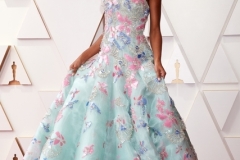 Saniyya Sidney arrives on the red carpet of the 94th Oscars® at the Dolby Theatre at Ovation Hollywood in Los Angeles, CA, on Sunday, March 27, 2022.