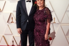 Oscar® nominee Ben Proudfoot and guest arrives on the red carpet of the 94th Oscars® at the Dolby Theatre at the Ovation Hollywood in Los Angeles, CA, on Sunday, March 27, 2022.