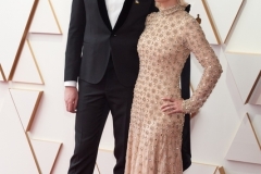 Oscar® nominee Theo Green and guest arrive on the red carpet of the 94th Oscars® at the Dolby Theatre at the Ovation Hollywood in Los Angeles, CA, on Sunday, March 27, 2022.