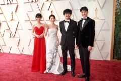 Yuan, Ahn Hwitaesonia, Park Yu-Rim, Jin Dae-Yeon arrive on the red carpet of the 94th Oscars® at the Dolby Theatre at Ovation Hollywood in Los Angeles, CA, on Sunday, March 27, 2022.