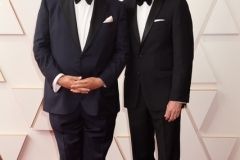 94th Oscars® nominee Donald Mowat arrives with guest on the red carpet of the 94th Oscars® at the Dolby Theatre at Ovation Hollywood in Los Angeles, CA, on Sunday, March 27, 2022.