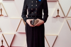 Youn Yuh-jung arrives on the red carpet of the 94th Oscars® at the Dolby Theatre at Ovation Hollywood in Los Angeles, CA, on Sunday, March 27, 2022.