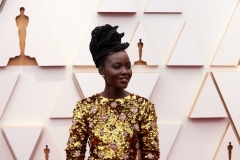 Lupita Nyong'o arrives on the red carpet of the 94th Oscars® at the Dolby Theatre at Ovation Hollywood in Los Angeles, CA, on Sunday, March 27, 2022.