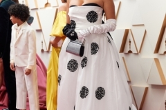 Diane Guerrero arrives on the red carpet of the 94th Oscars® at the Dolby Theatre at Ovation Hollywood in Los Angeles, CA, on Sunday, March 27, 2022.