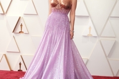 Oscar® nominee Jessica Chastain arrives on the red carpet of the 94th Oscars® at the Dolby Theatre at Ovation Hollywood in Los Angeles, CA, on Sunday, March 27, 2022.