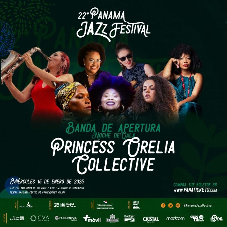 Homenaje a Princess Orelia Benskina en el Panama Jazz Festival 2025