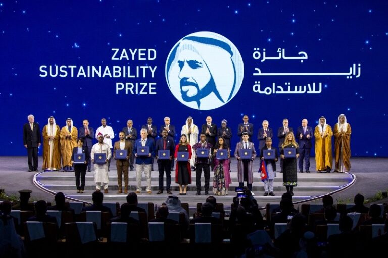 Premio Zayed a la Sostenibilidad celebra a los innovadores que impulsan el progreso global en los Premios 2025
